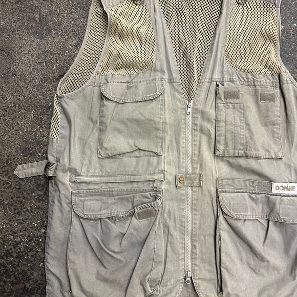 Domke PhoTOGS Vest Professional Photographer Fishing Hunting Vented Khaki XL - Picture 2 of 7